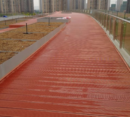 長(zhǎng)沙漢橋塑木棧道（景觀）工程