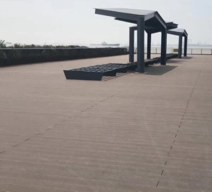 江陰船廠江景平臺翻修項目