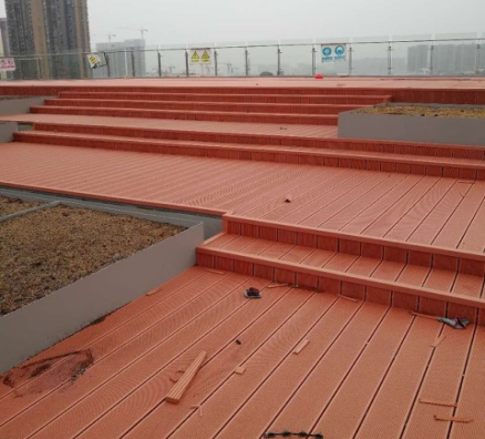 長(zhǎng)沙漢橋塑木棧道（景觀）工程